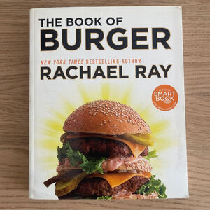 The book of burger Rachael Ray Cookbook paperback recipes grilling summer